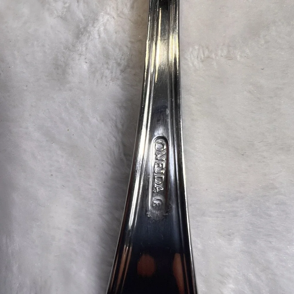 Oneida Tress Hollis 6 Stainless Dinner Forks - Flatware Glossy Replacement *see